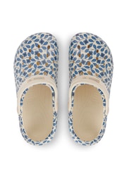 Regatta Blue Womens Orla Kiely Clogs - Image 5 of 8