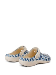 Regatta Blue Womens Orla Kiely Clogs - Image 6 of 8