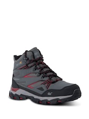 Regatta Brown Womens Holcombe III Mid Waterproof Walking Boots - Image 4 of 6