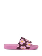 Regatta Pink Womens Orla Kiely Slides - Image 1 of 7