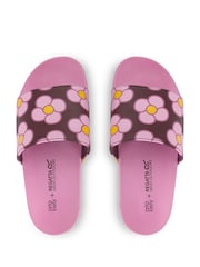 Regatta Pink Womens Orla Kiely Slides - Image 7 of 7