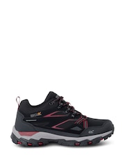 Regatta Black Womens Holcombe III Low Waterproof Walking Boots - Image 1 of 6