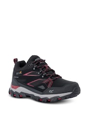Regatta Black Womens Holcombe III Low Waterproof Walking Boots - Image 2 of 6