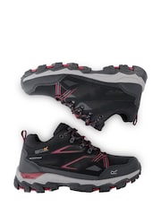 Regatta Black Womens Holcombe III Low Waterproof Walking Boots - Image 4 of 6