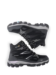 Regatta Black Womens Holcombe III Mid Waterproof Walking Boots - Image 4 of 6