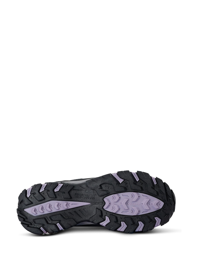 Regatta Black Womens Holcombe III Mid Waterproof Walking Boots - Image 6 of 6