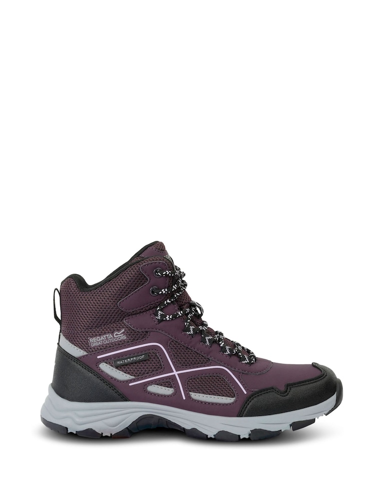Morado - Regatta Womens Vendeavour Walking Boots - Imagen 1 de 6