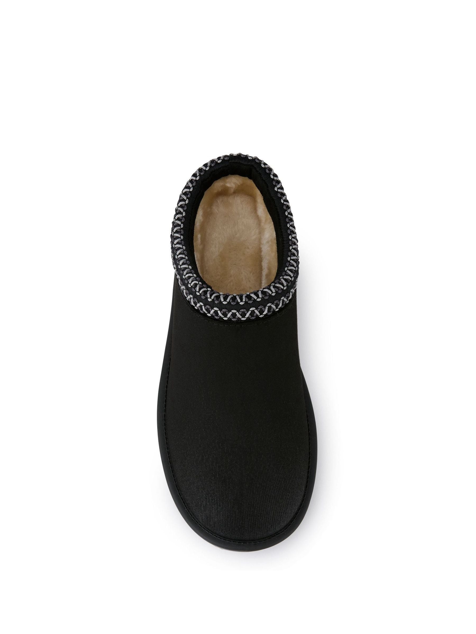 Buy Regatta Black Risley Mule WP Waterproof Faux Fur Mules from