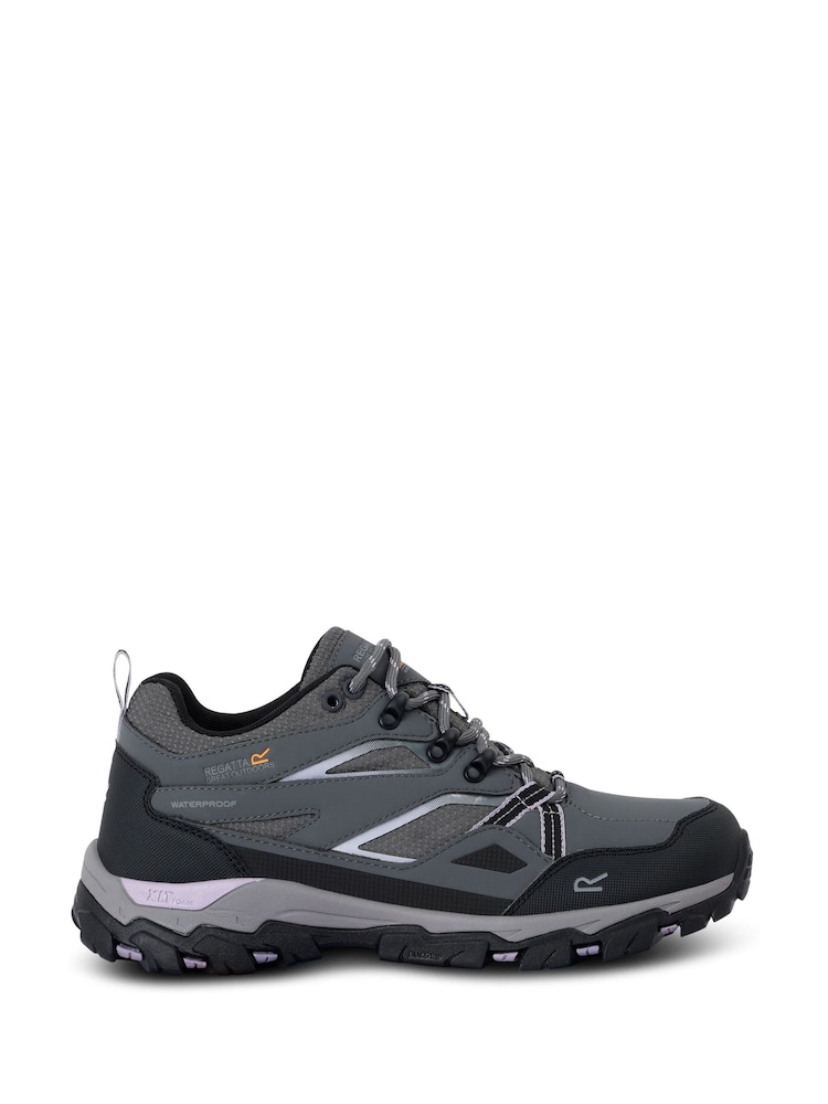 Regatta Brown Womens Holcombe III Low Waterproof Walking Boots - Image 1 of 6