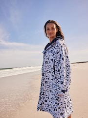 Regatta Blue Adult Waterproof Changing Robe - Image 5 of 10