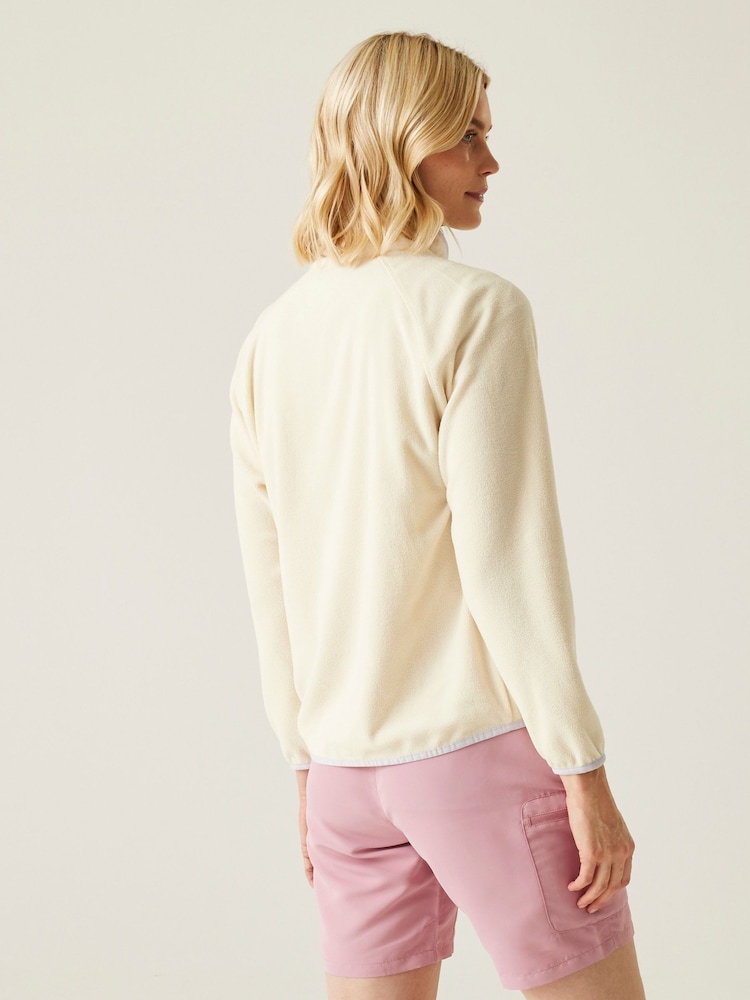 Cream - Regatta Womens Lilana Full Zip Fleece - Slika 2 iz 7