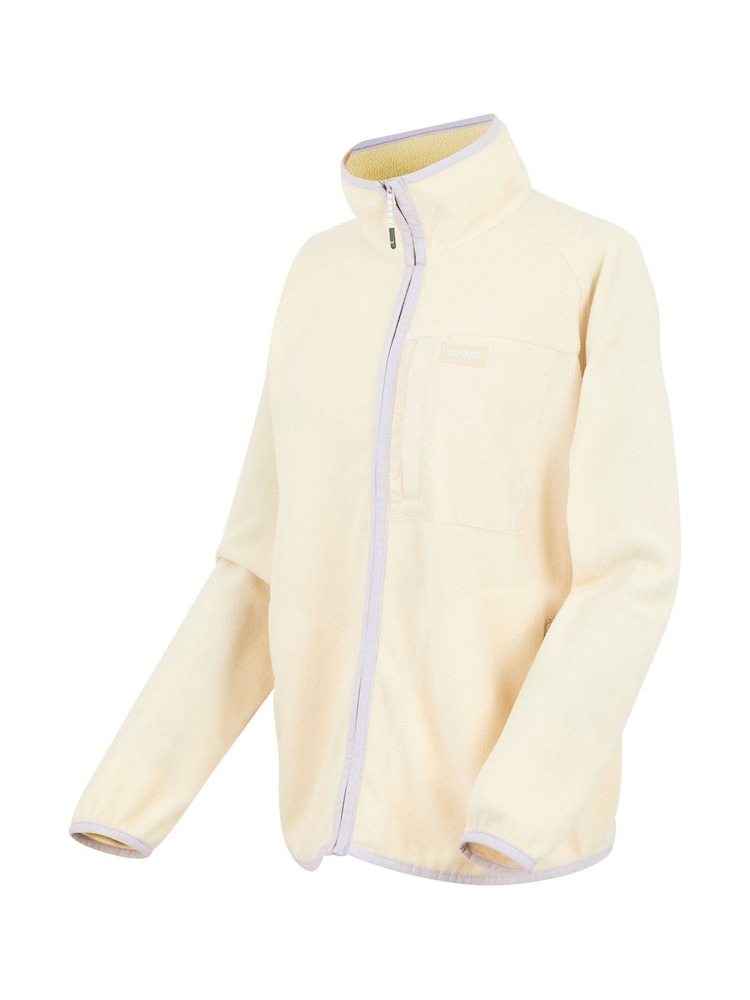 Cream - Regatta Womens Lilana Full Zip Fleece - Slika 7 iz 7