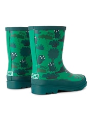 Regatta Green Kids Mudplay II Animal Print Wellies - Image 2 of 6