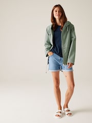 Regatta Green Ground Womens Bayletta II Waterproof Jacket - Image 3 of 9