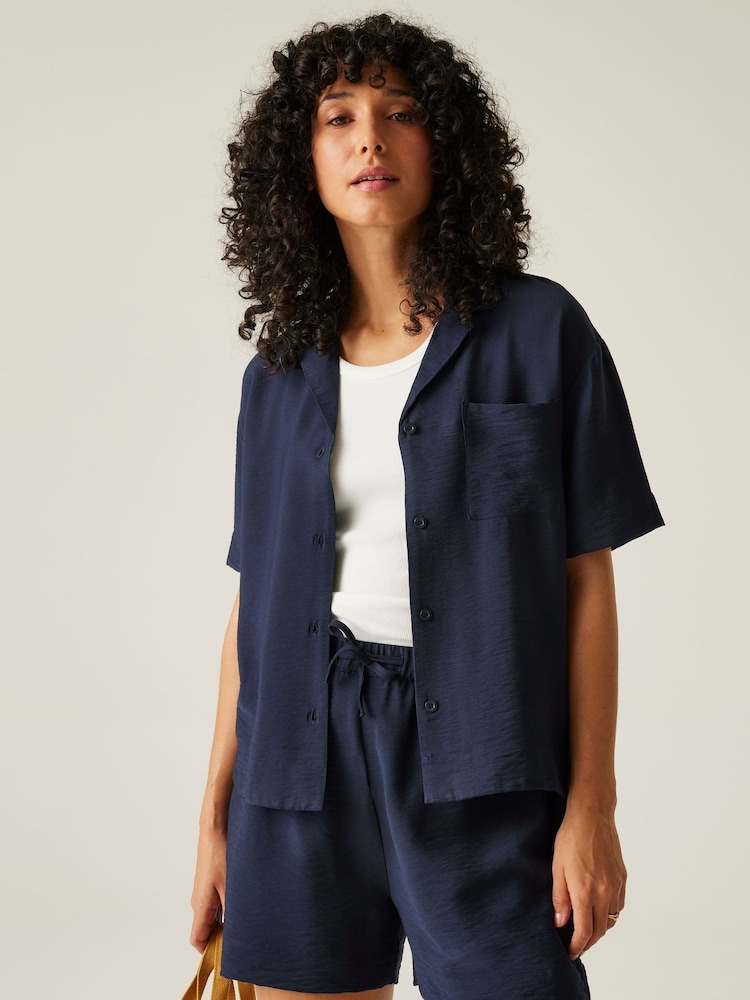 Regatta Blue Womens Salise Shirt - Image 1 of 8