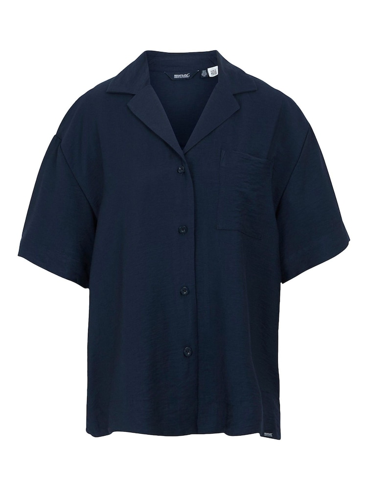 Regatta Blue Womens Salise Shirt - Image 5 of 8