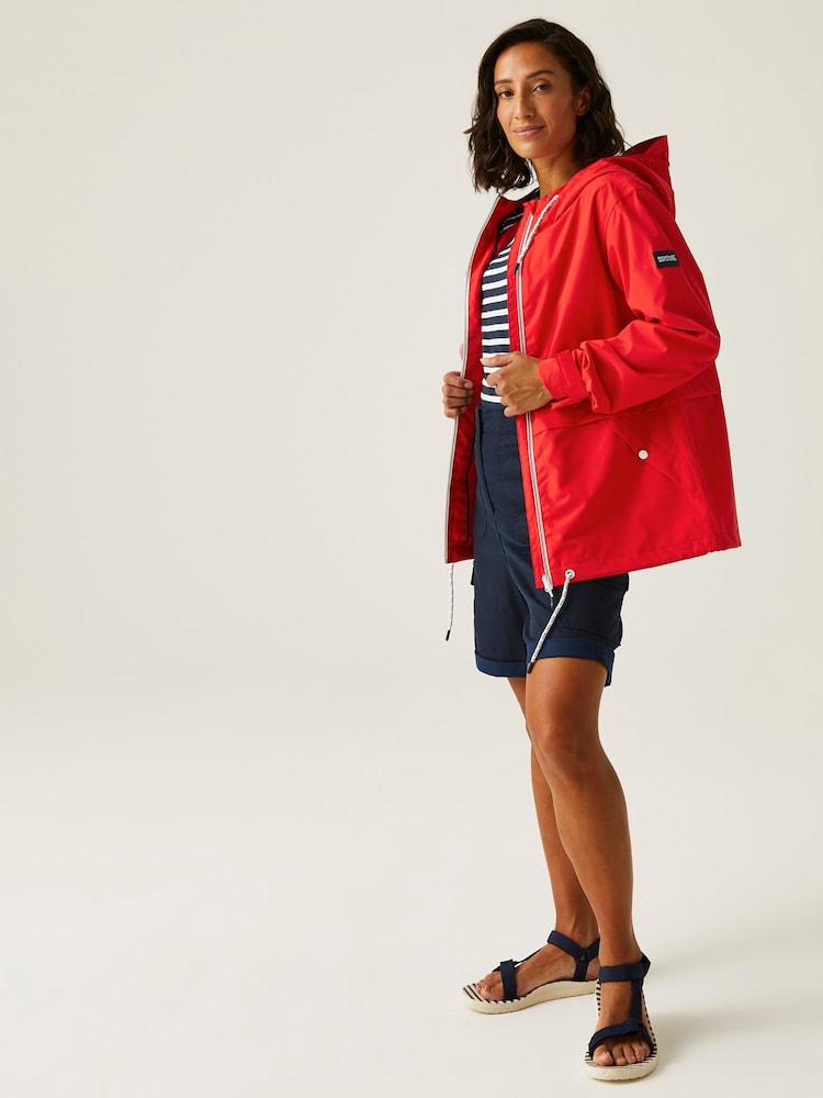 Regatta Red Womens Bayletta II Waterproof Jacket - Image 5 of 10