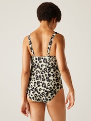 Regatta Brown Womens Sakari Tummy Control Costume Swimsuit - Image 3 of 8