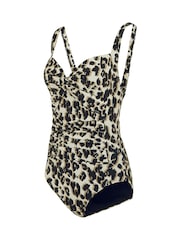 Regatta Brown Womens Sakari Tummy Control Costume Swimsuit - Image 7 of 8