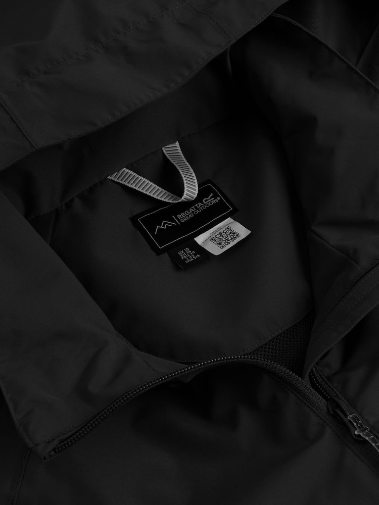 Regatta Black Womens Daysha II Waterproof Jacket - Image 11 of 11 Regatta Black Womens Daysha II Waterproof Jacket - Image 11 of 11