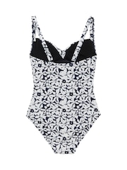 Regatta Blue Womens Sakari Tummy Control Costume Swimsuit - Image 8 of 9