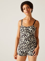 Regatta Brown Womens Aceana III Tankini Top - Image 2 of 8