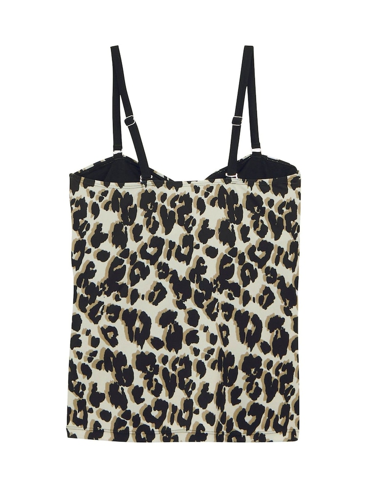 Regatta Brown Womens Aceana III Tankini Top - Image 7 of 8