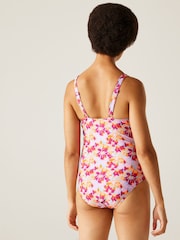 Regatta Pink Womens Sakari Tummy Control Costume Swimsuit - Image 3 of 8
