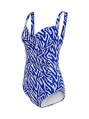 Regatta Sky Blue Womens Sakari Tummy Control Costume Swimsuit - Image 8 of 8
