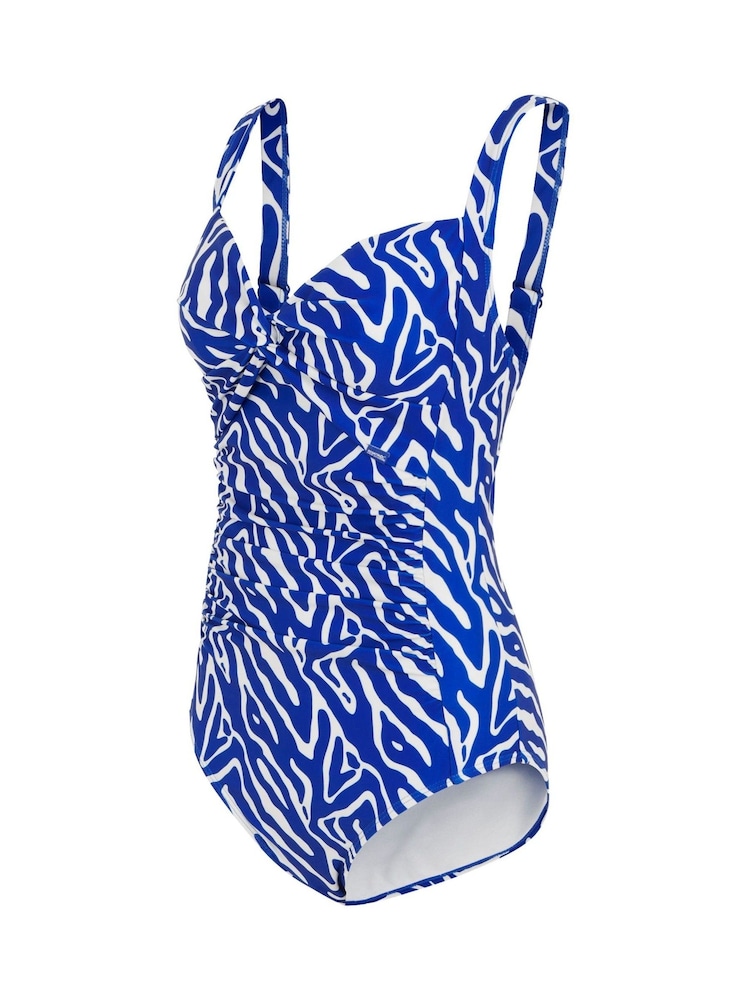 Regatta Sky Blue Womens Sakari Tummy Control Costume Swimsuit - Image 8 of 8