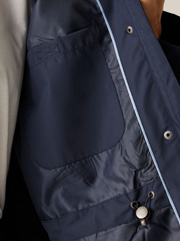 Regatta Blue Womens Reinna Waterproof Jacket - Image 5 of 9