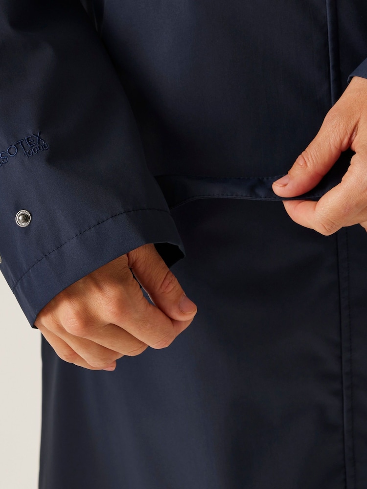Regatta Blue Womens Reinna Waterproof Jacket - Image 6 of 9