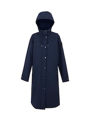 Regatta Blue Womens Reinna Waterproof Jacket - Image 7 of 9