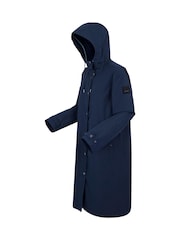 Regatta Blue Womens Reinna Waterproof Jacket - Image 9 of 9