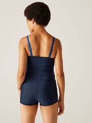 Темно-синий - Regatta Womens Aceana III Tankini Top - Image 3 of 8