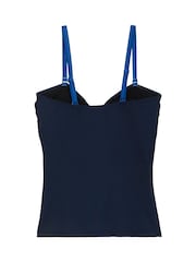 Темно-синий - Regatta Womens Aceana III Tankini Top - Image 7 of 8