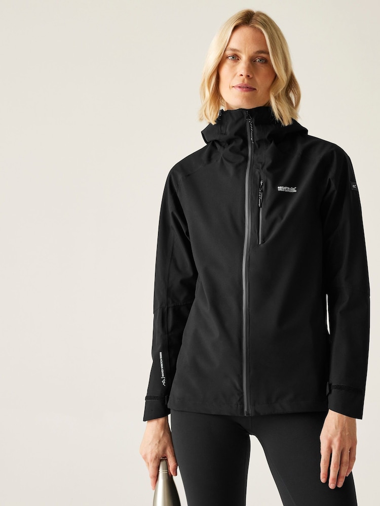 Regatta Black Womens Birchdale II Waterproof Jacket - Image 1 of 8