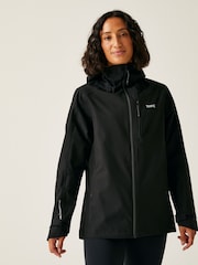 Regatta Black Womens Birchdale II Waterproof Jacket - Image 2 of 8