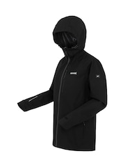 Regatta Black Womens Birchdale II Waterproof Jacket - Image 8 of 8