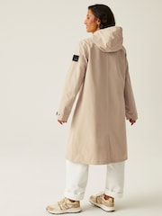 Regatta Cream Womens Reinna Waterproof Jacket - Image 4 of 10