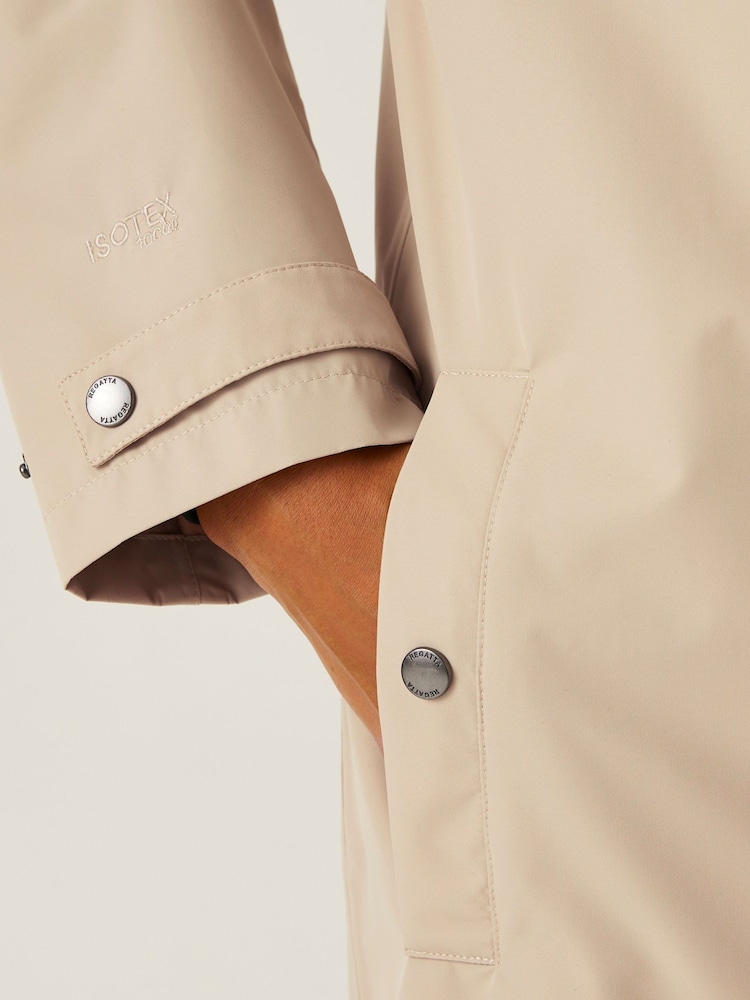 Regatta Cream Womens Reinna Waterproof Jacket - Image 7 of 10