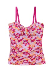 Розовый - Regatta Womens Aceana III Tankini Top - Image 6 of 8