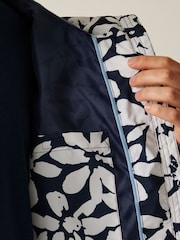 Regatta Blue/White Womens Bayletta II Waterproof Jacket - Image 5 of 9