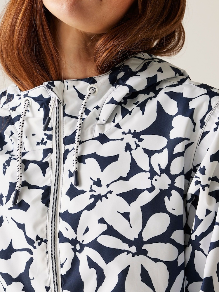 Blauw/wit - Regatta Womens Bayletta II Waterproof Jacket - Image 6 of 9