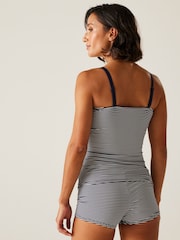 Regatta Blue Womens Aceana III Tankini Top - Image 4 of 8