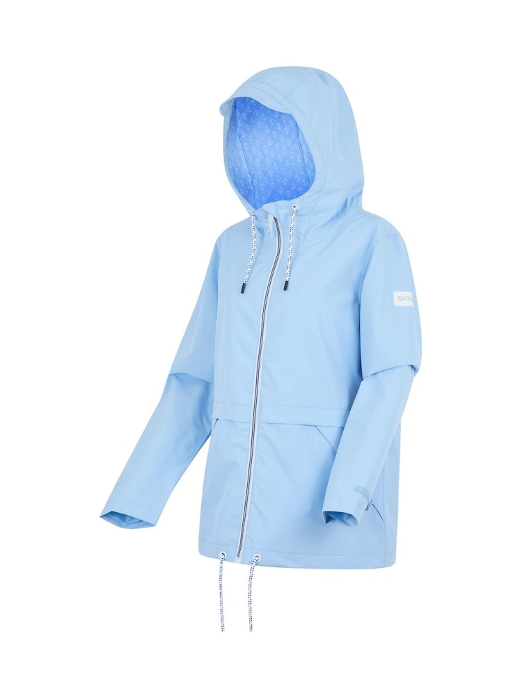 Regatta Blue Womens Bayletta II Waterproof Jacket - Image 9 of 9 Regatta Blue Womens Bayletta II Waterproof Jacket - Image 9 of 9