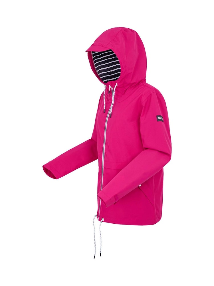 Regatta Pink Womens Bayletta II Waterproof Jacket - Image 9 of 9