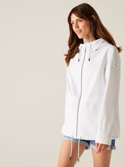 Regatta White Womens Bayletta II Waterproof Jacket - Image 3 of 9