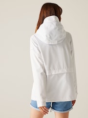 Regatta White Womens Bayletta II Waterproof Jacket - Image 4 of 9