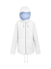 Regatta White Womens Bayletta II Waterproof Jacket - Image 7 of 9